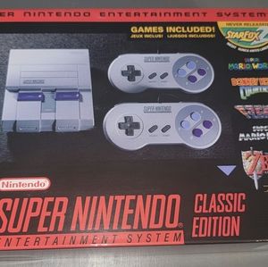 Super Nintendo Entertainment System SNES Mini Console